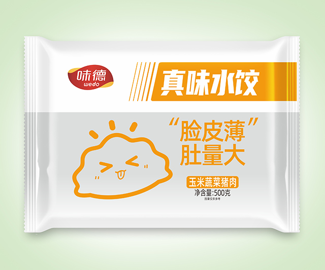 味德真味水饺玉米蔬菜猪肉500克